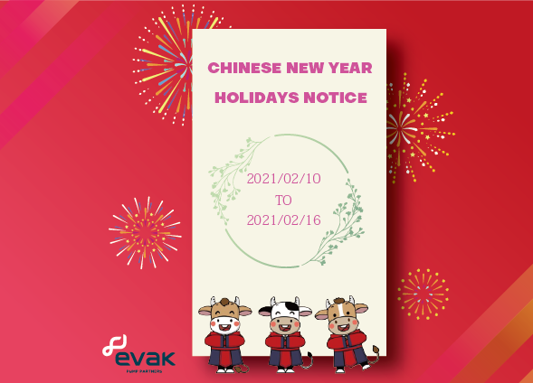 CHINESE NEW YEAR HOLIDAYS NOTICE